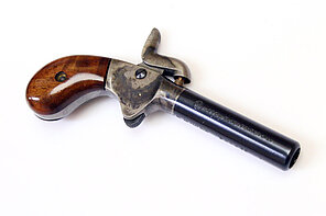 Perkussions-Taschenpistole "Abilene Derringer" Palmetto (Italien)