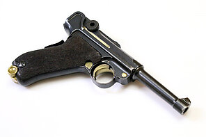 Pistole - Vickers Ltd Mod. 1906 (M1911) "KNIL" "Niederlande Kontrakt" "Artillerie"