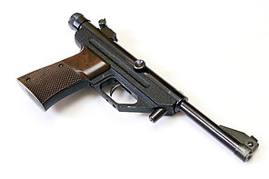 CO² Druckgas Matchpistole - Hämmerli Single Mod. D