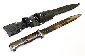 Seitengewehr 1884/98 III. Modell "Herst. Gebr. Heller in Marienthal" (3. Reich)