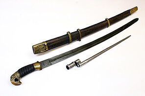 Schaschka – M1881 + Baj. 91/30 Nagant "Offiziere der Dragoner" Authentische Sammleranfertigung (Russland)