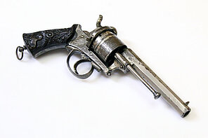 Stiftfeuer Revolver - Lovifosse-Hardy François & Fils Belgien um 1880