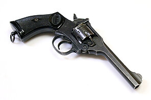 Kipplauf Revolver - Webley & Scott Mark IV "War Finish"
