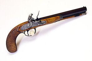 Steinschlosspistole – Lussignoli Renzo Mod. W. Moore