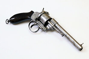 Stiftfeuer Revolver - Joseph Célestin Dumonthier um 1870