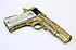 Pistole - Star Mod. AS "graviert" "vergoldet"