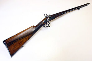 Perkussions-Doppelflinte "Saint Etienne" 2.Hälfte 19.Jhd. (Frankreich)