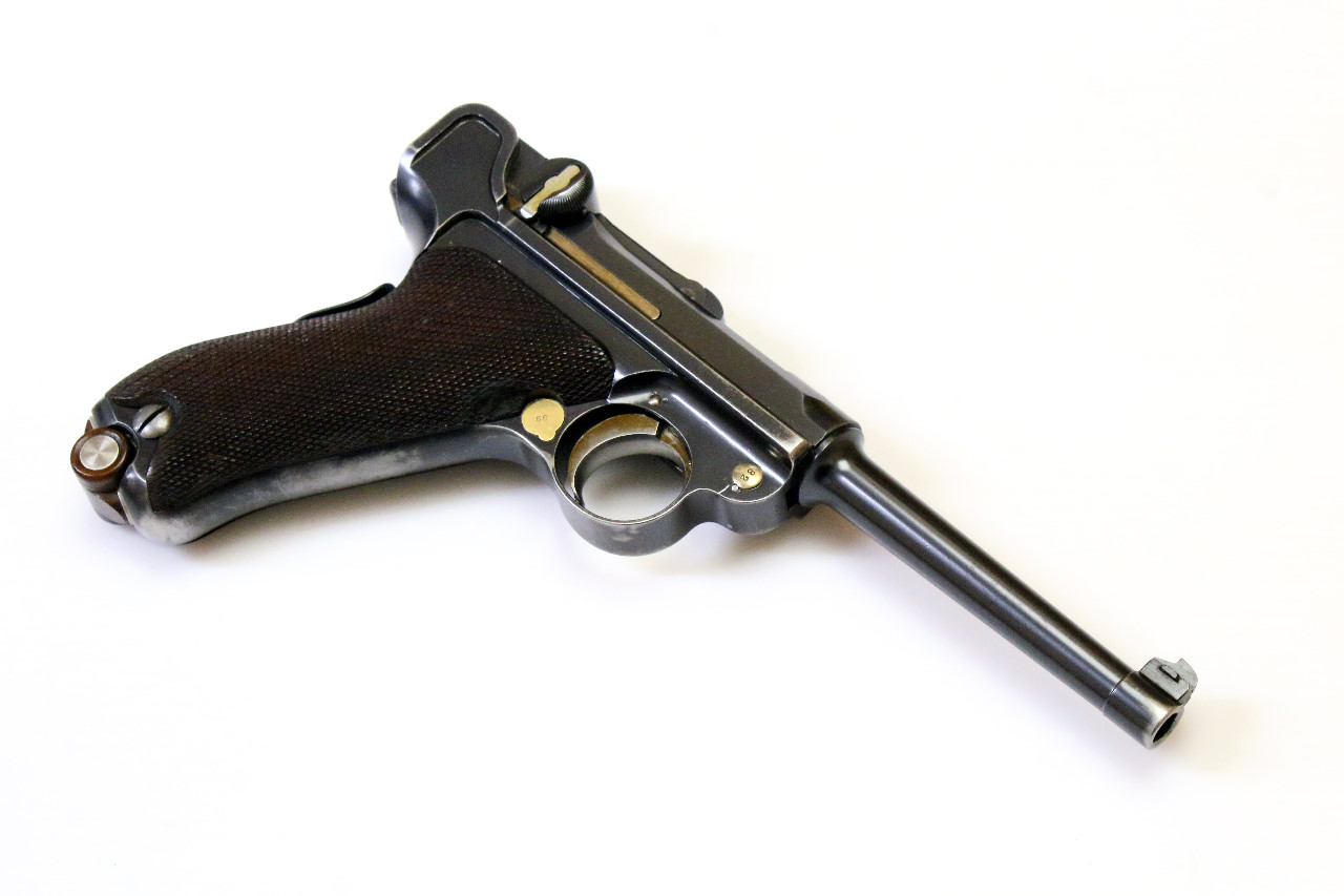 Parabellumistole - DWM Mod. 1900 "Schweizer-Kreuz" (#182) | 7,65mm