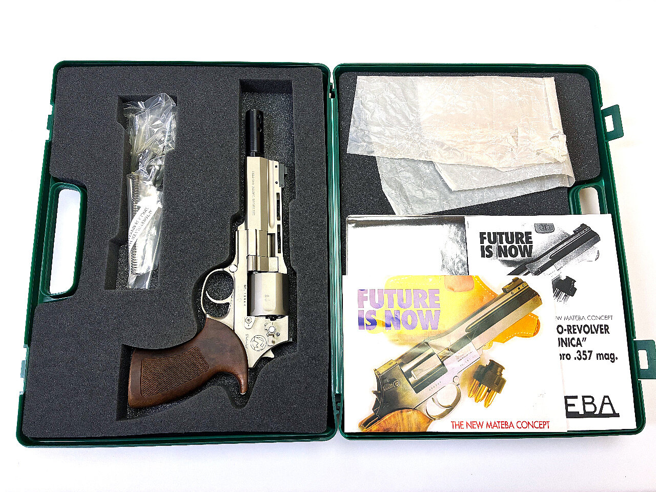 Präzisions Autorevolver - Mateba Mod. 6 Unica im orig. Koffer | .357Mag