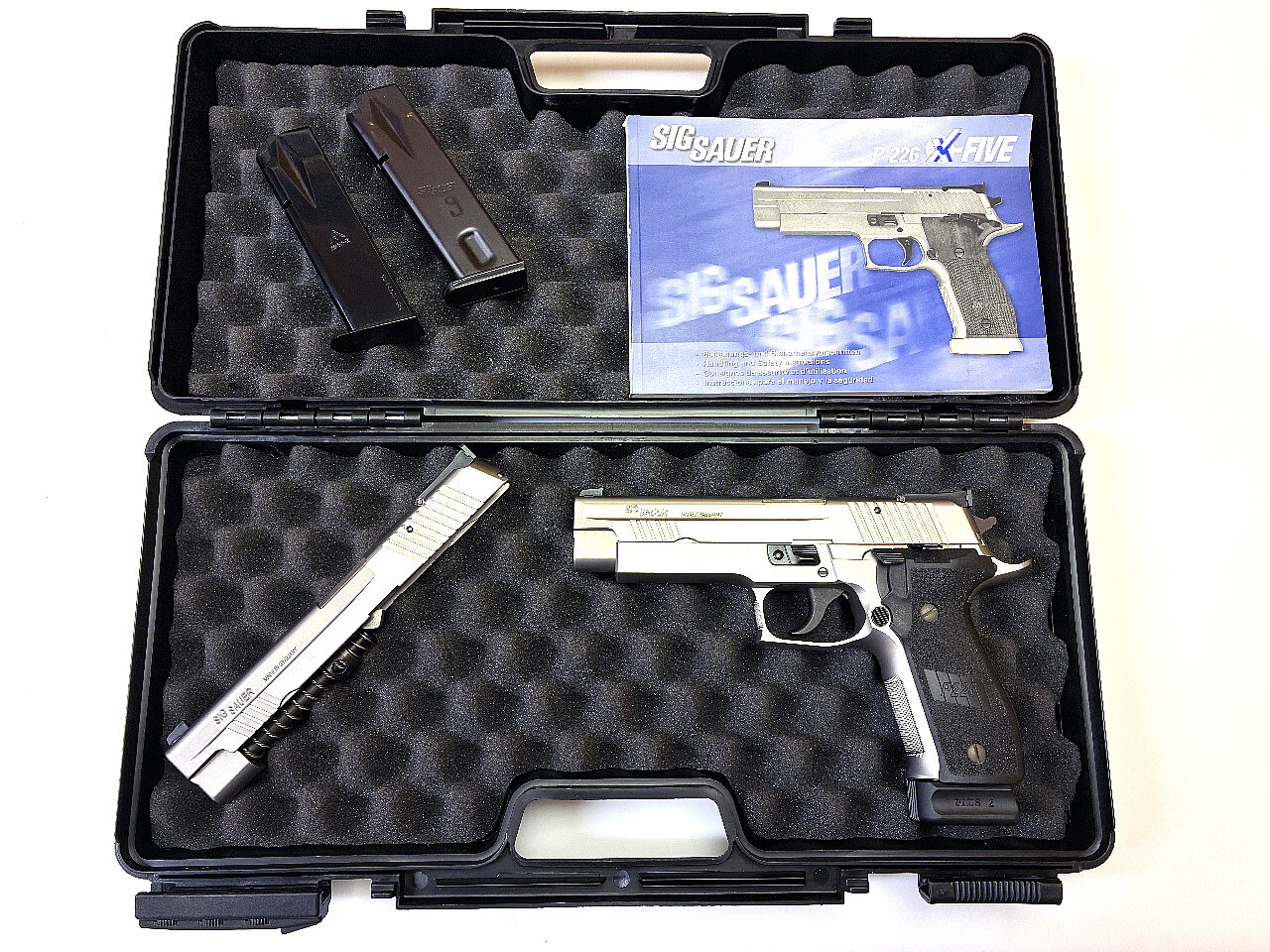 Präzisionspistole - SIG Sauer P226S "X-Five" Allround + Wechselsystem in OVP | .40S&W & 9mmLuger